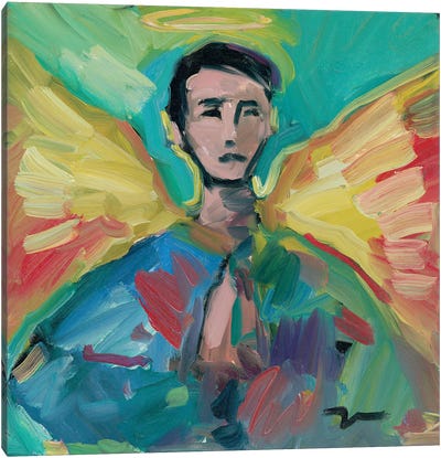 The Little Angel Canvas Art Print - Jose Trujillo