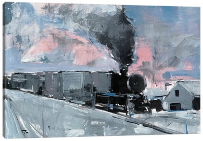Train Station Canvas Art Print - Jose Trujillo