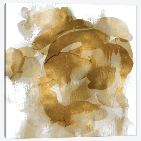 Gold Flow II Canvas Print #JTT13} by Kristina Jett Canvas Print