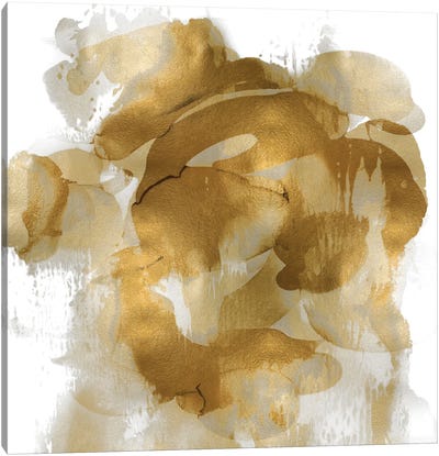 Gold Flow II Canvas Art Print
