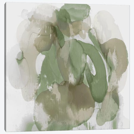 Green Flow I Canvas Print #JTT14} by Kristina Jett Canvas Artwork