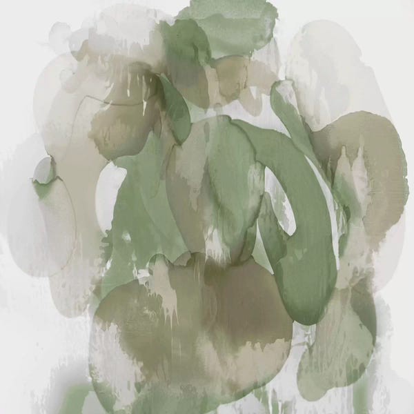 Pantone: Green Flow I by Kristina Jett