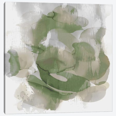 Green Flow II Canvas Print #JTT15} by Kristina Jett Canvas Art