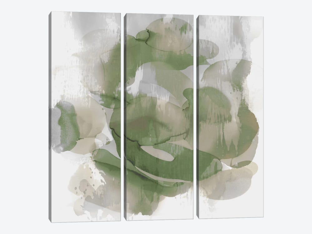Green Flow II by Kristina Jett 3-piece Art Print