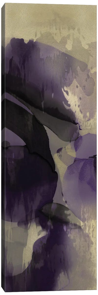 Cascade Amethyst Vertical III Canvas Art Print - Kristina Jett 