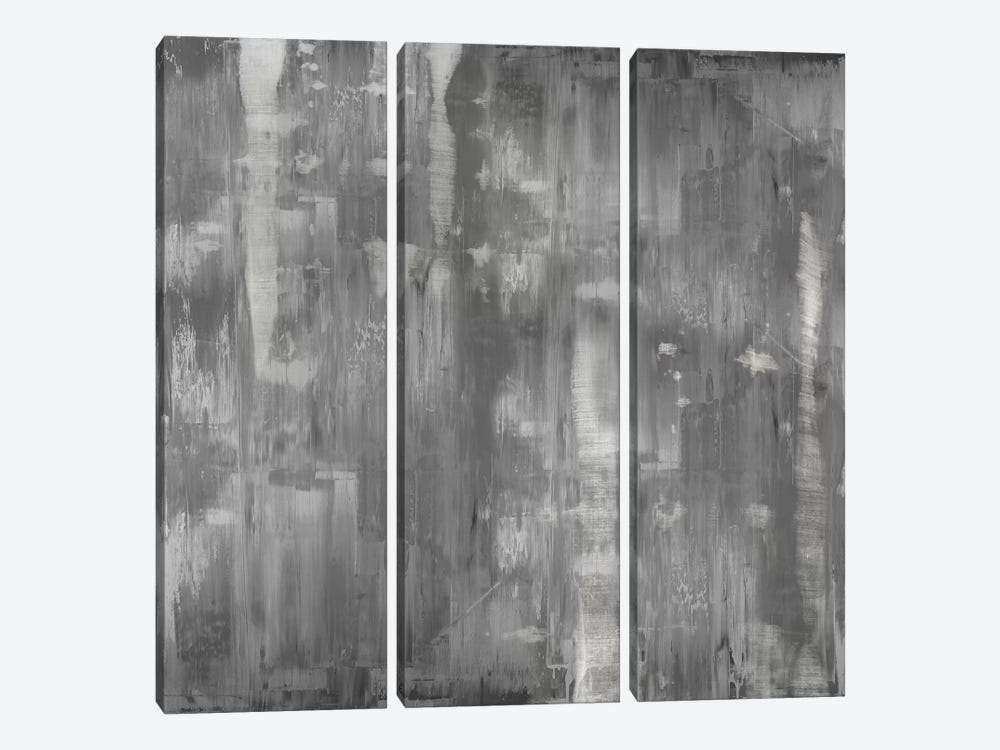 Variations In Grey by Justin Turner 3-piece Canvas Print