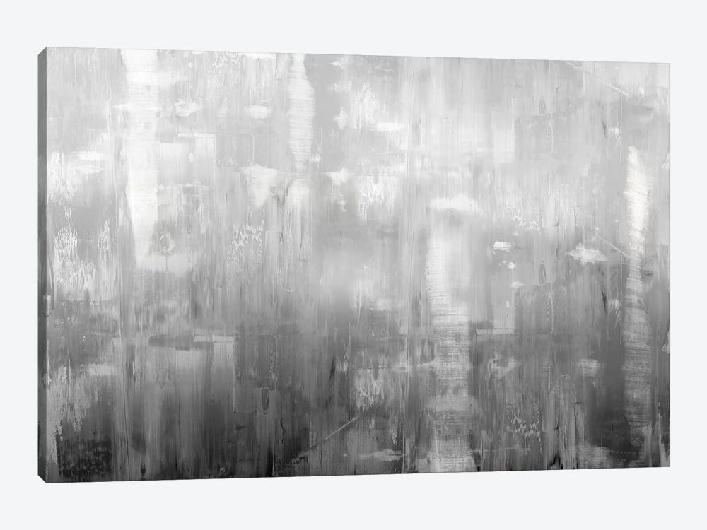 Textural In Grey by Justin Turner 1-piece Canvas Print