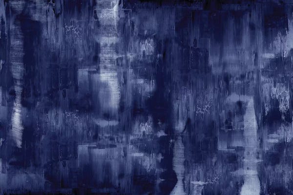 Industrial Office: Textural In Indigo  by Justin Turner