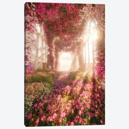 Floral Cathedral Canvas Print #JTZ29} by James Tralie Canvas Art