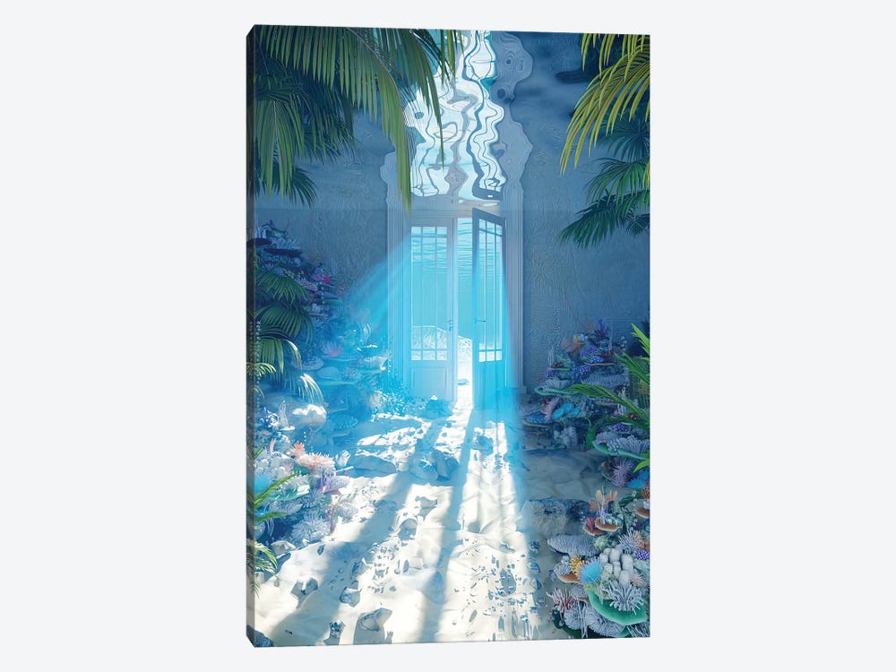 Coral Reef Room by James Tralie 1-piece Canvas Art Print
