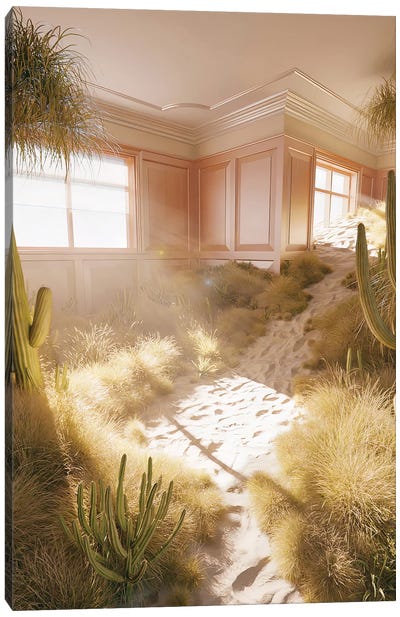 Desert Dreaming Canvas Art Print - Reclaimed by Nature