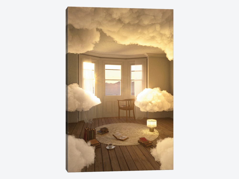 Cloud Room by James Tralie 1-piece Canvas Art Print