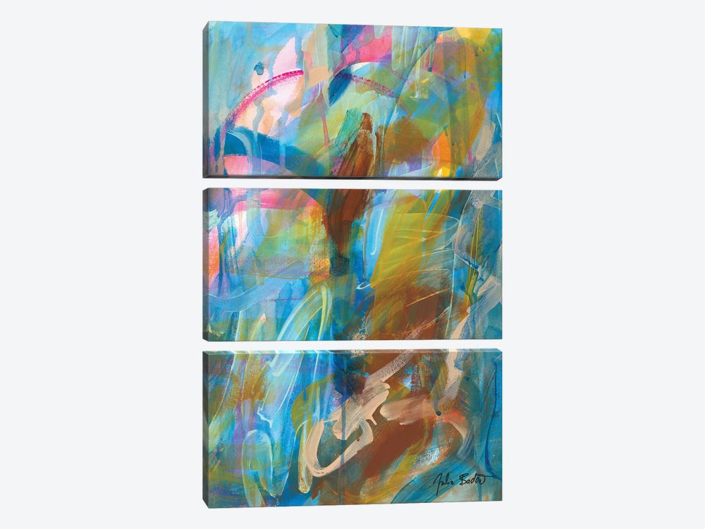 So Much Power In The Palm Of Your Hand by Julia Badow 3-piece Canvas Artwork