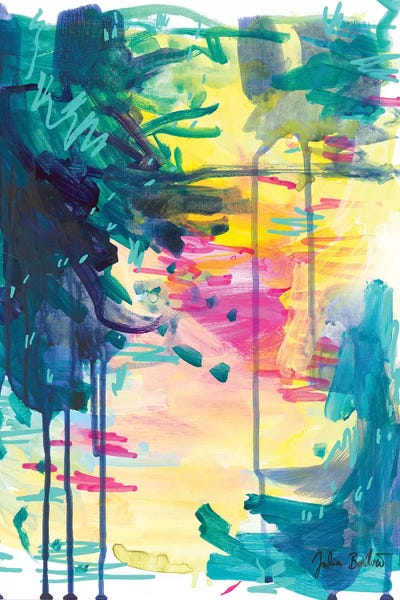 Watching Not Judging by Julia Badow canvas print