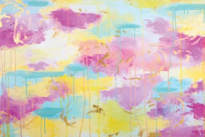 Mirage by Julia Badow framed canvas print