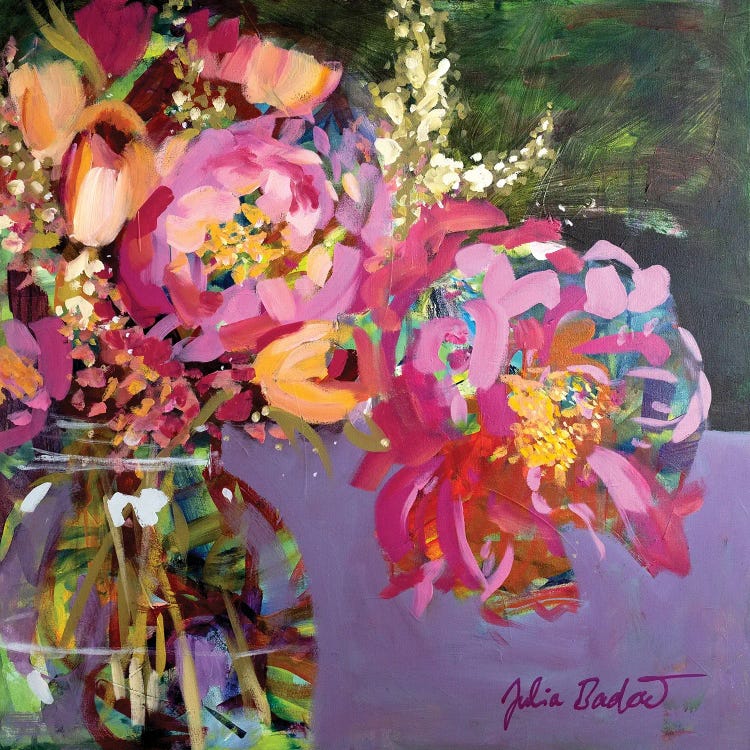 Abundant Beauty In A Jar by Julia Badow wall art