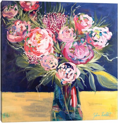 Royal Blooms Canvas Art Print - Julia Badow