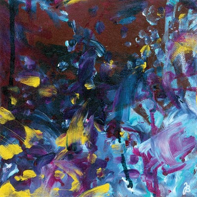 Depth by Julia Badow canvas print