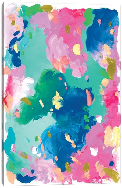 Playdate Canvas Art Print - Abstracts for the Optimist