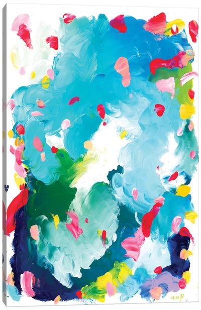 Ponyo Canvas Art Print - Julia Badow