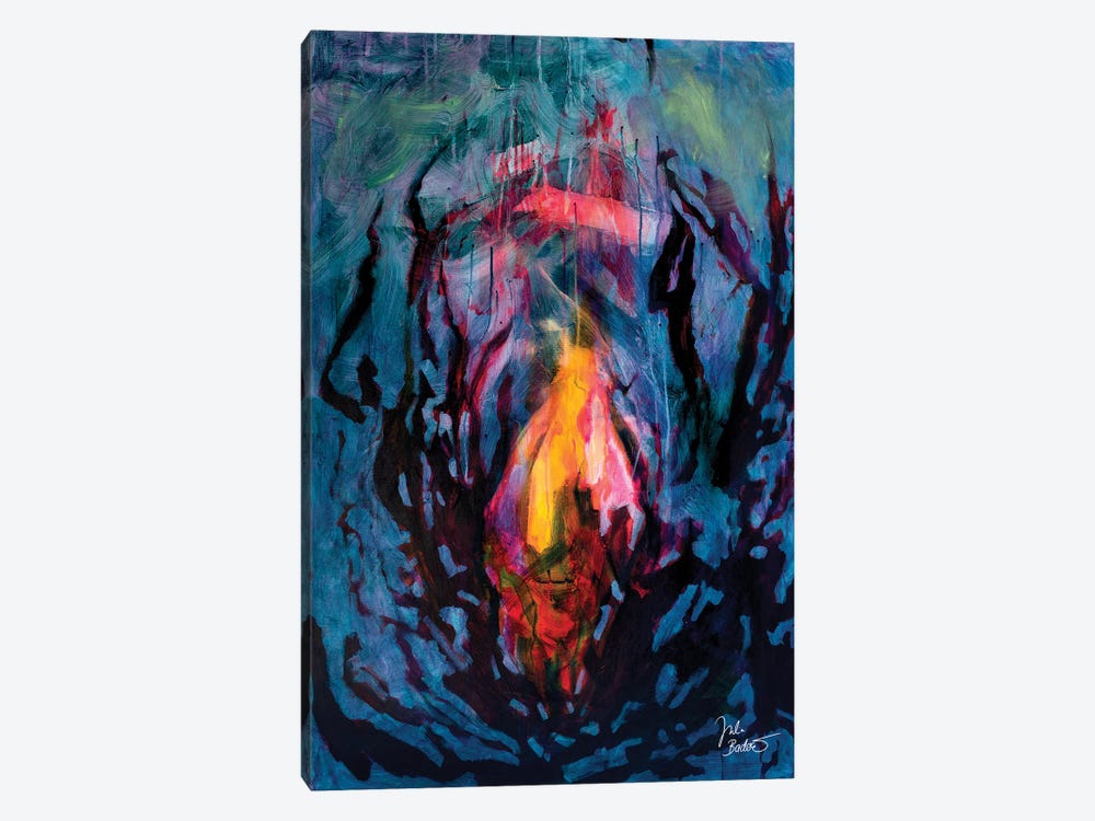 Phoenix by Julia Badow 1-piece Canvas Print