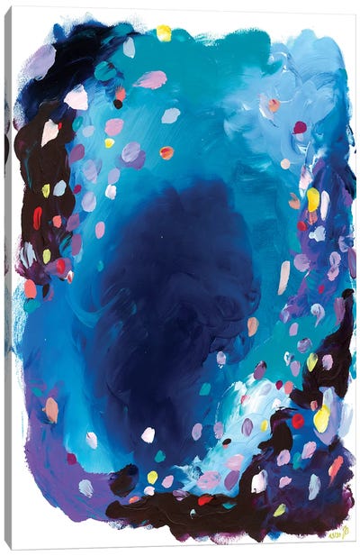Under The Sea Canvas Art Print - Julia Badow