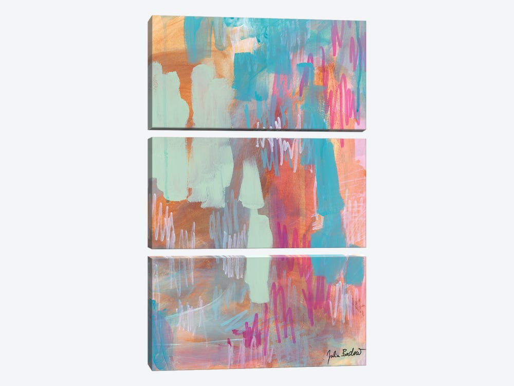 Cover Up, Lay Bare by Julia Badow 3-piece Canvas Wall Art