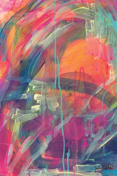 Don't Let The Darkness Get To You by Julia Badow art print