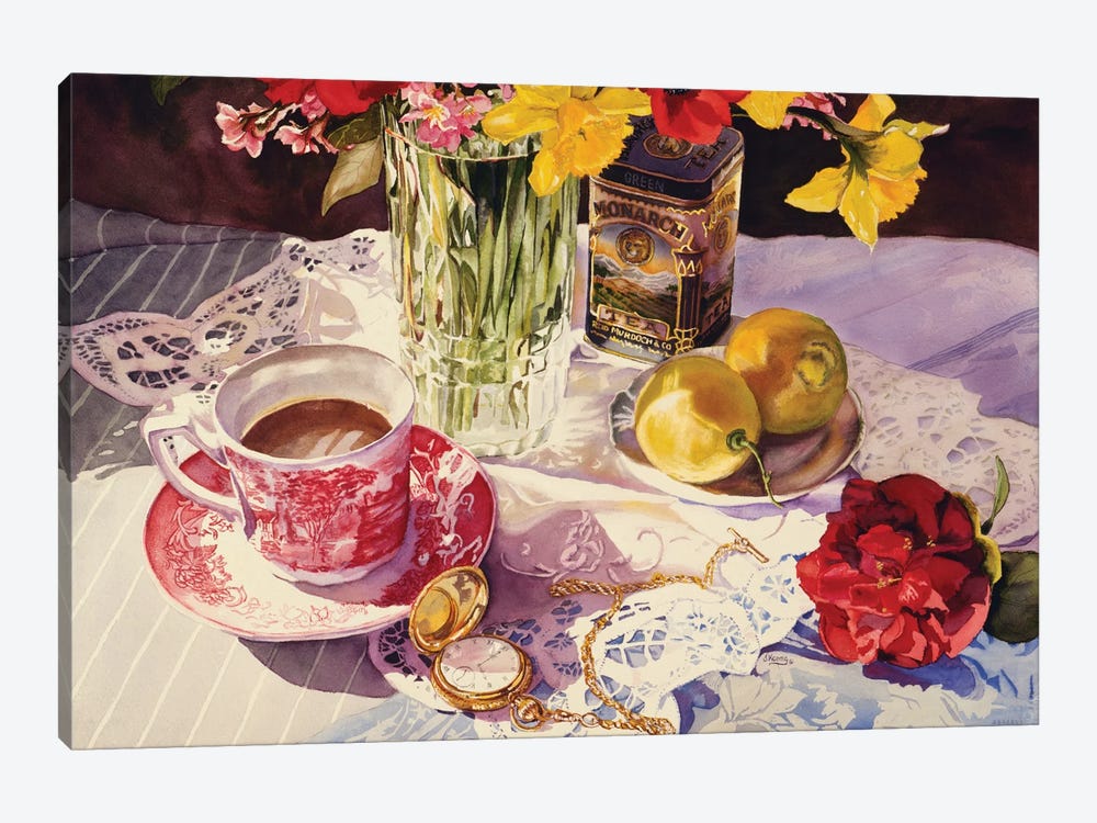High Tea 1-piece Canvas Art