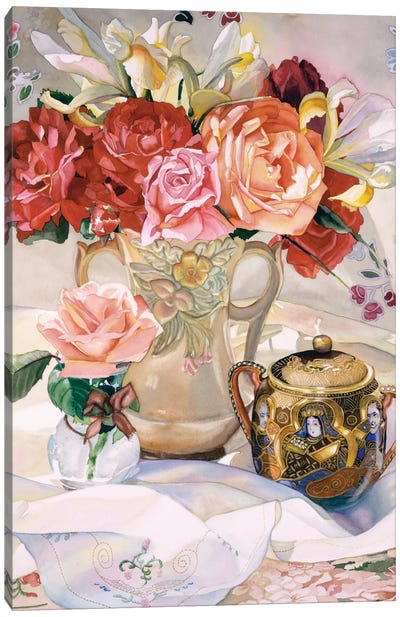 Rose Dynasty Canvas Art Print