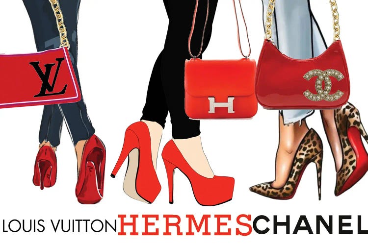 Louis Vuitton Hermès & Chanel Ladies