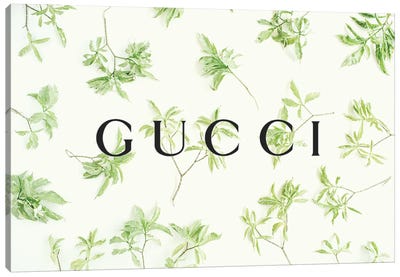 Gucci Botanical Canvas Art Print - Julie Schreiber
