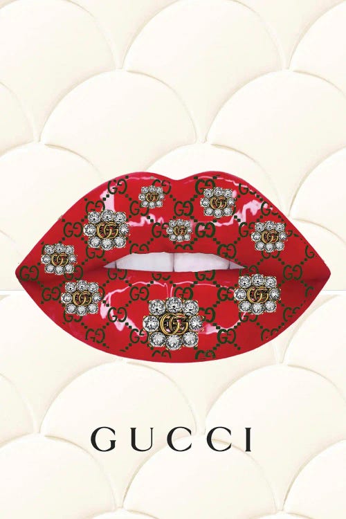 Gucci Flower Lips