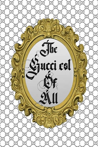 Gucci: The Gucciest Of All, White by Julie Schreiber