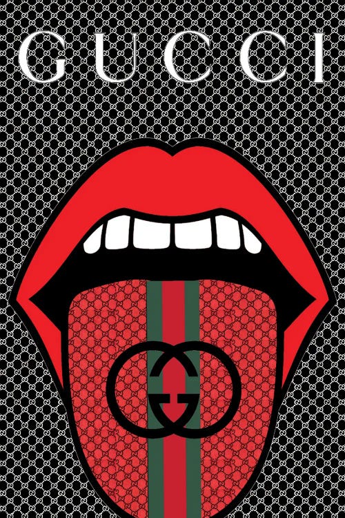 Gucci Logo Pop Art