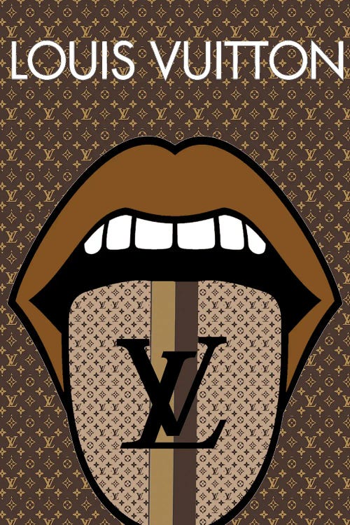 Louis Vuitton Logo Pop Art