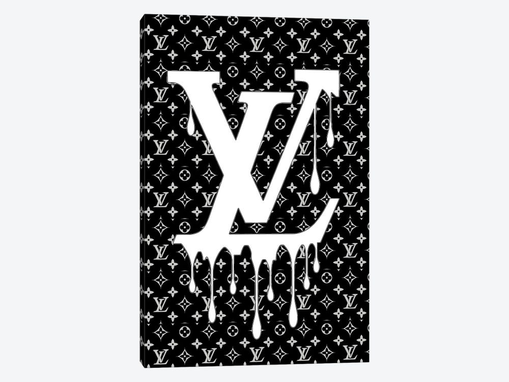 Black And White Louis Vuitton, Digital Arts by Odin Doisy