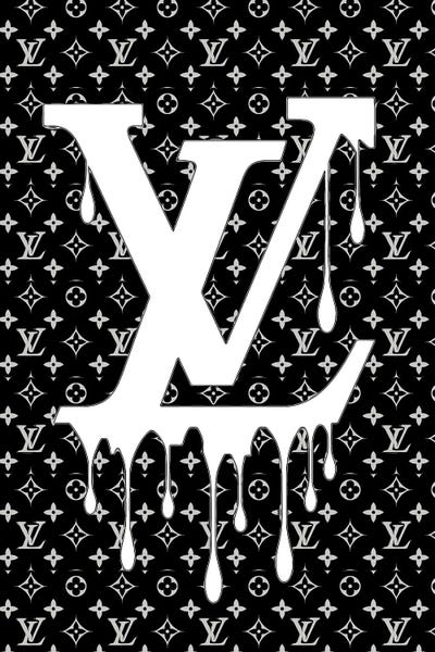 iCanvas Exclusives: Louis Vuitton Black And White by Julie Schreiber