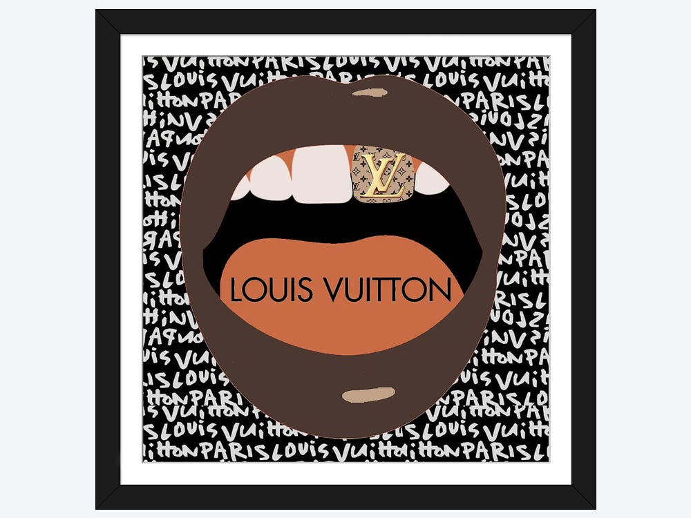 Louis Vuitton Graffiti Lips II