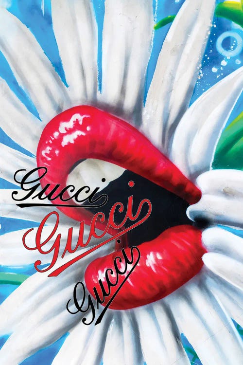 Life Is Gucci by Julie Schreiber Fine Art Paper Print ( fantasy, Horror & sci-fi > Horror > Ghosts art) - 24x16x.25