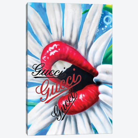 Gucci Scream Canvas Print #JUE211} by Julie Schreiber Canvas Artwork
