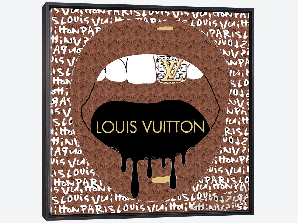 Louis Vuitton Louboutin Bag by Julie Schreiber Fine Art Paper Print ( Fashion > Fashion Brands > Louis Vuitton art) - 24x16x.25