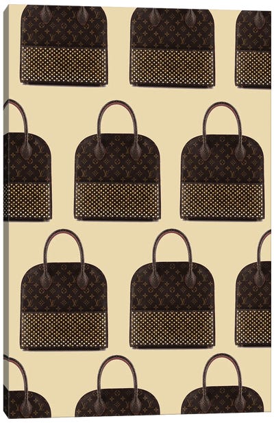 Louis Vuitton Louboutin Bag Canvas Art Print - Julie Schreiber