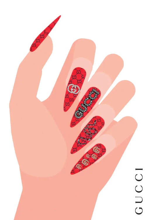 Gucci Nails