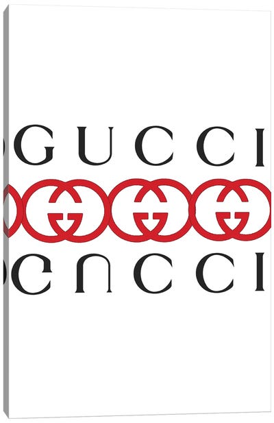 Gucci Reflection Canvas Art Print - Julie Schreiber