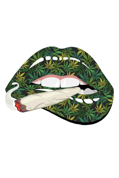 Lips: Cannabis Lips by Julie Schreiber