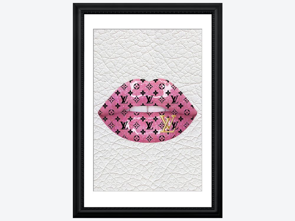 pink lv wall stickers