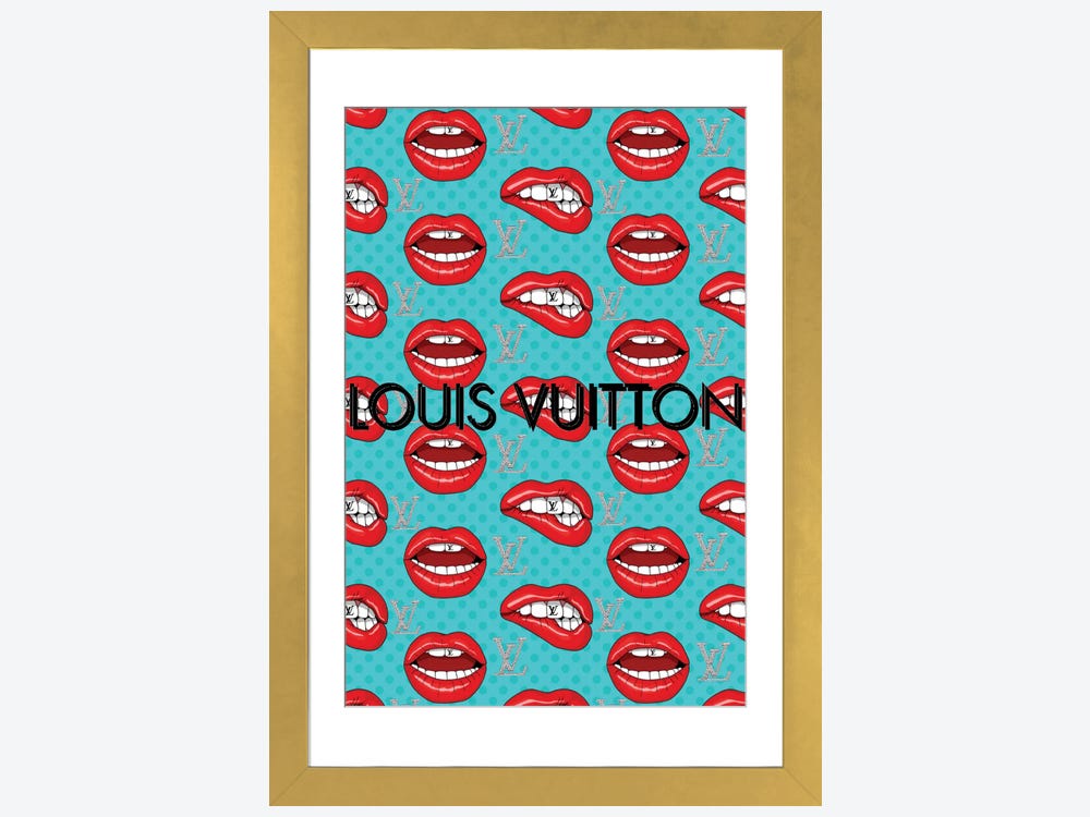 Louis Vuitton Bears - Canvas Print Wall Art by Julie Schreiber ( Fashion > Fashion Brands > Louis Vuitton art) - 8x12 in