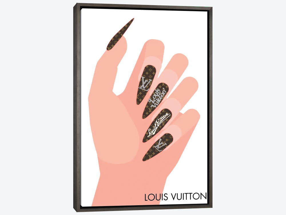 Julie Schreiber Canvas Art Prints - Louis Vuitton Camo ( Fashion > Fashion Brands > Louis Vuitton art) - 60x40 in
