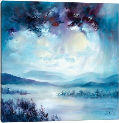 English Mist Canvas Art Print - Julie Ann Scott